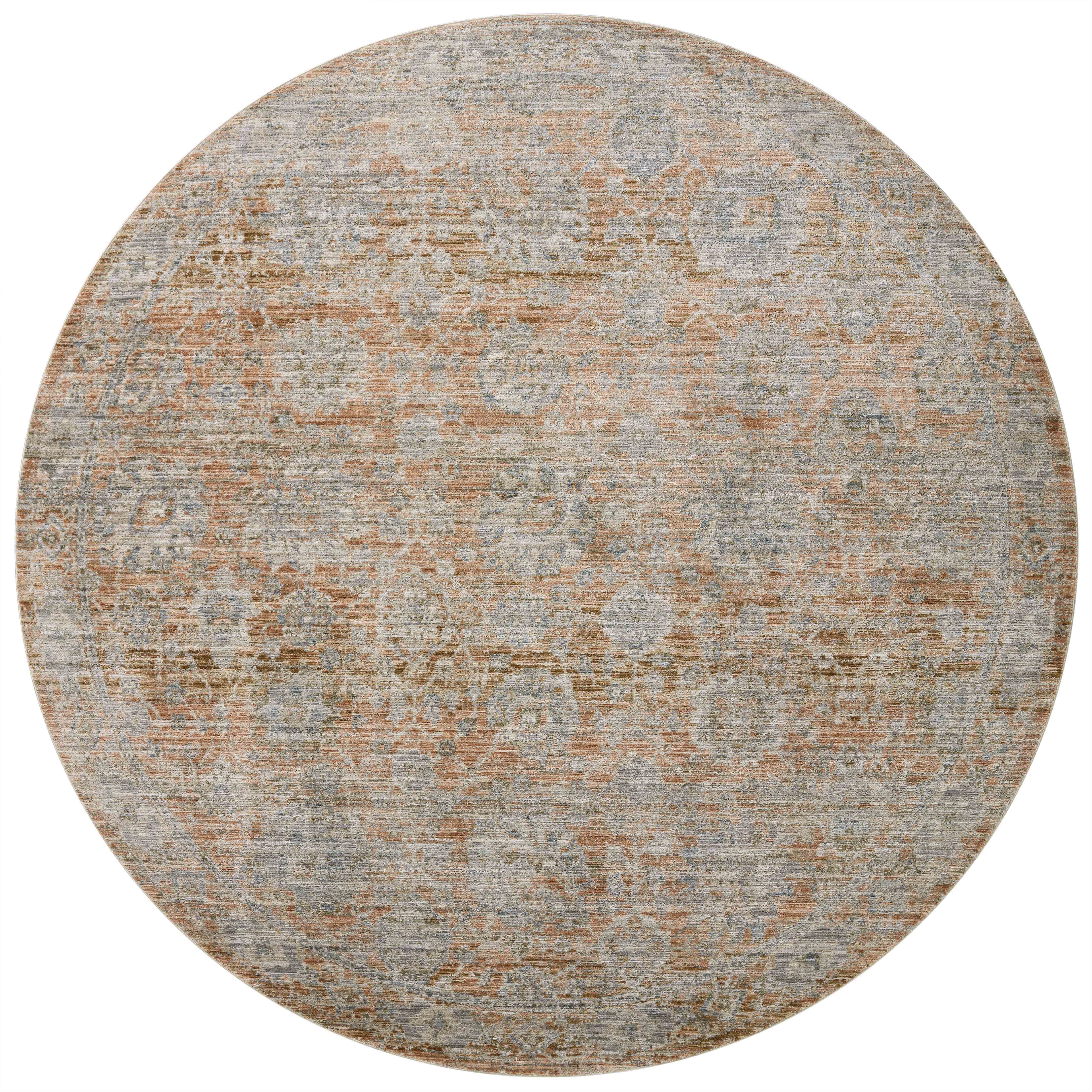 Jean Stoffer x Loloi Katherine KES-02 Terracotta / Smoke Area Rug