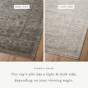 Jean Stoffer x Loloi Katherine KES-03 Beige / Mist Area Rug