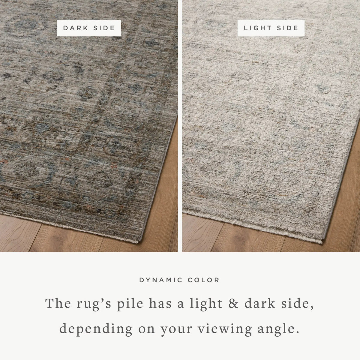 Katherine KES-03 Beige / Mist Area Rug by Jean Stoffer x Loloi