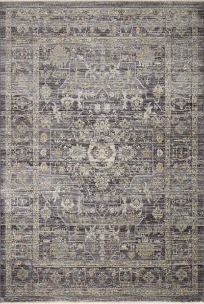 Jean Stoffer x Loloi Katherine KES-03 Midnight  / Tobacco Area Rug