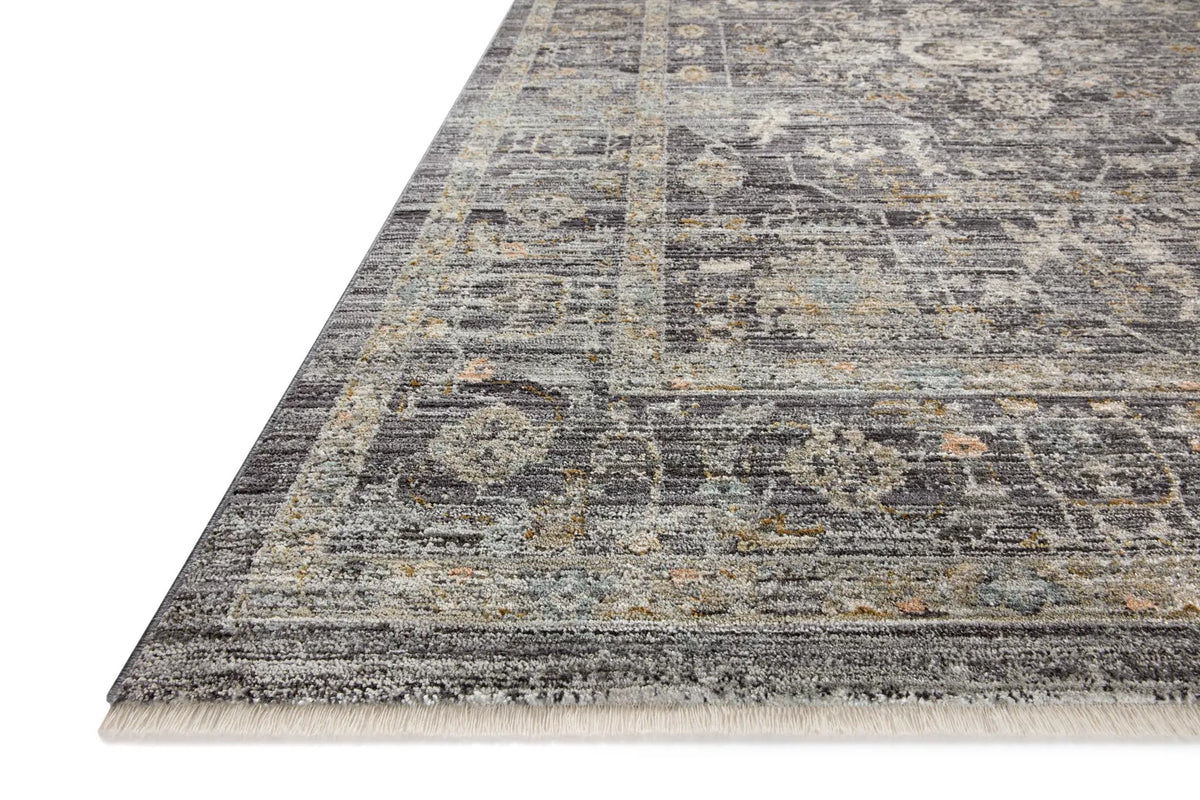 Katherine KES-03 Midnight / Tobacco Area Rug by Jean Stoffer x Loloi