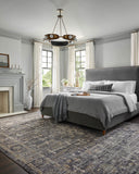 Jean Stoffer x Loloi Katherine KES-03 Midnight  / Tobacco Area Rug
