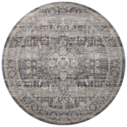 Jean Stoffer x Loloi Katherine KES-03 Midnight  / Tobacco Area Rug