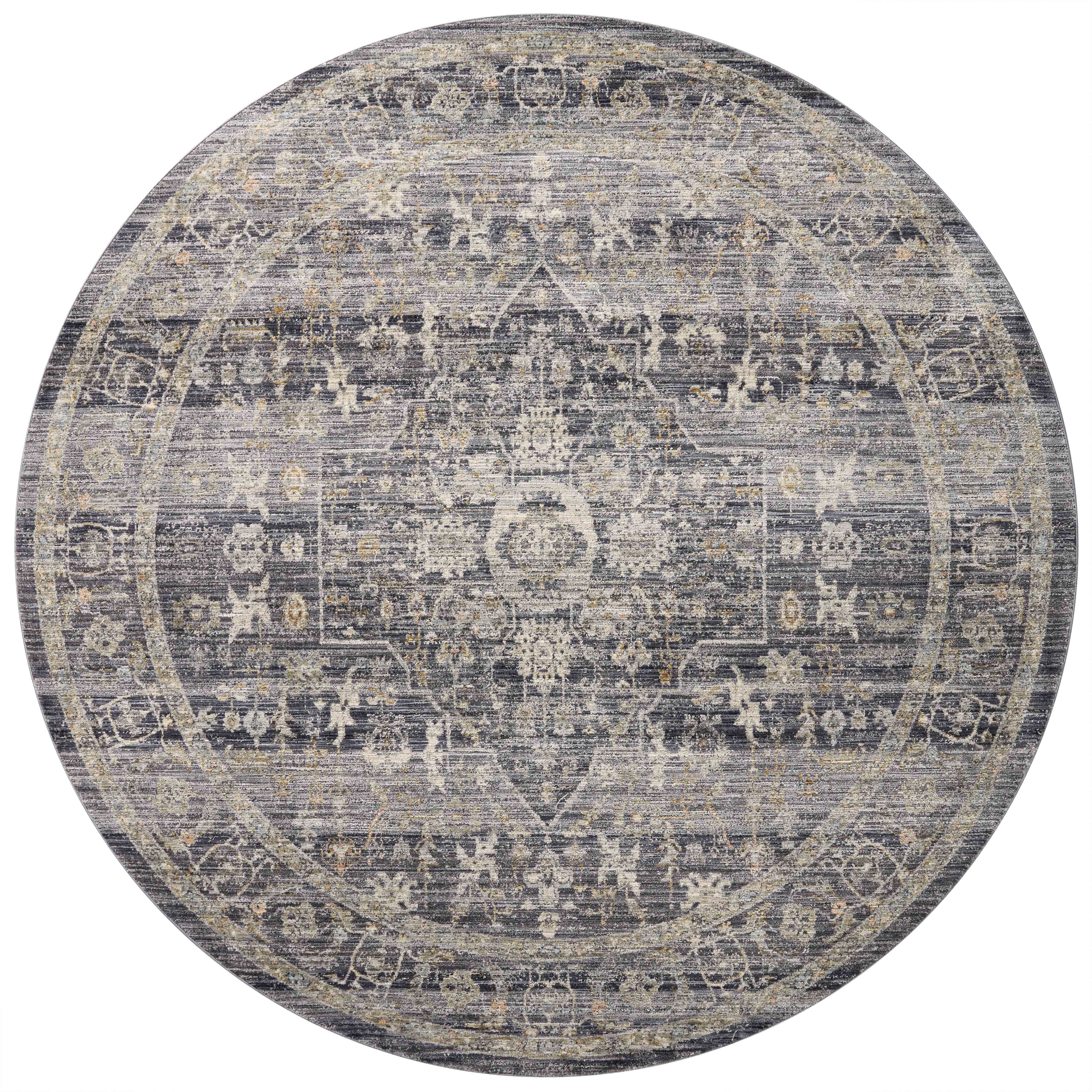 Jean Stoffer x Loloi Katherine KES-03 Midnight  / Tobacco Area Rug
