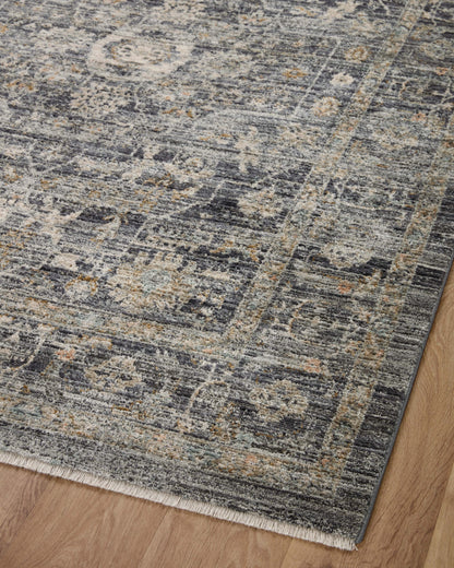 Jean Stoffer x Loloi Katherine KES-03 Midnight  / Tobacco Area Rug