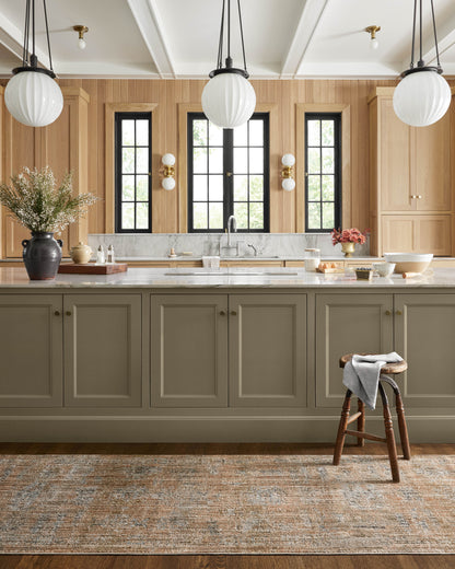 Jean Stoffer x Loloi Katherine KES-04 Copper / Steel Area Rug