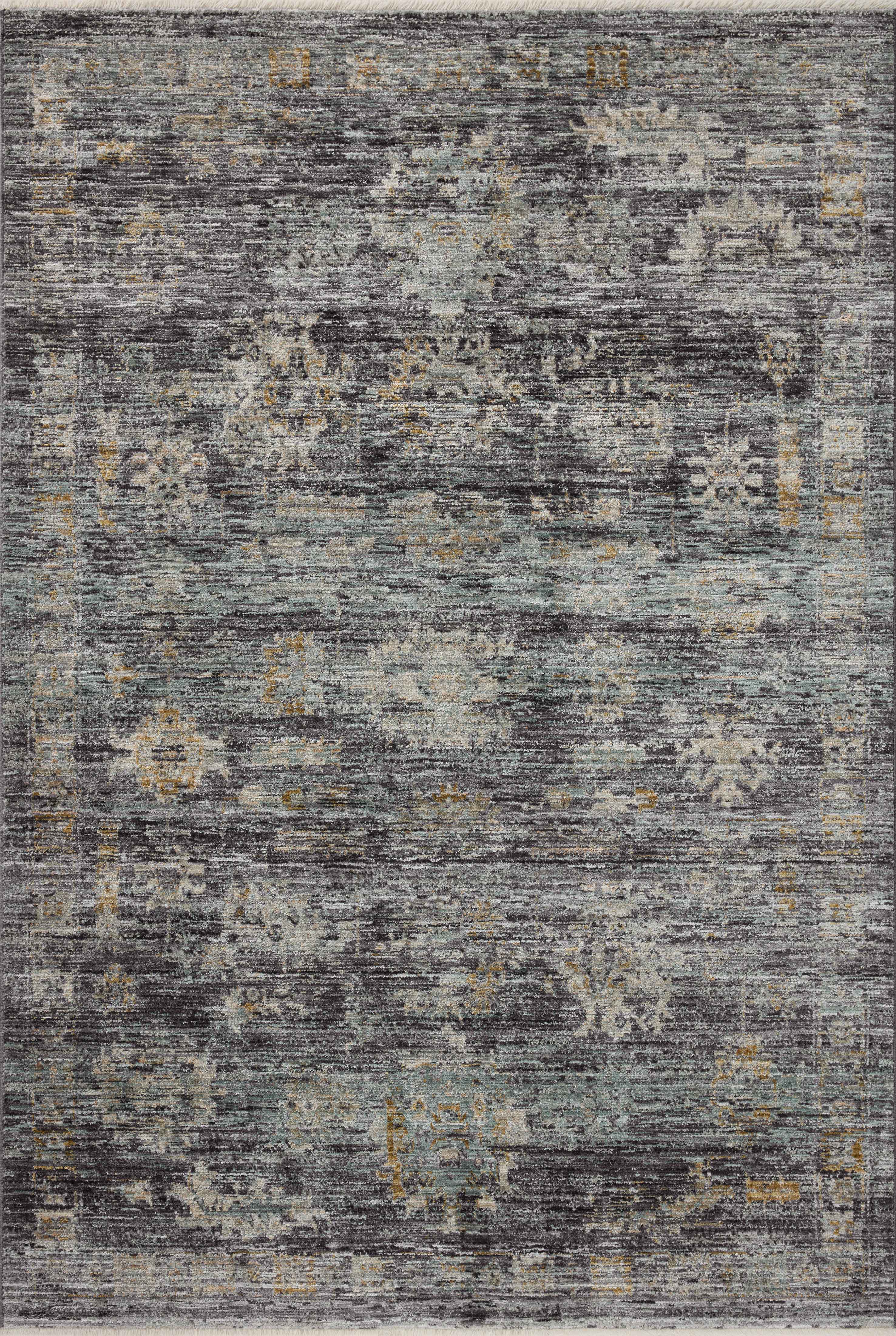 Jean Stoffer x Loloi Katherine KES-04 Ink / Jade Area Rug