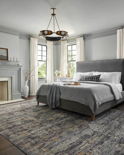 Katherine KES-04 Ink / Jade Area Rug by Jean Stoffer x Loloi