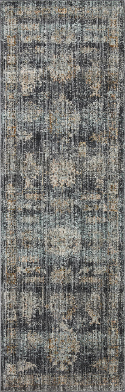 Katherine KES-04 Ink / Jade Area Rug by Jean Stoffer x Loloi