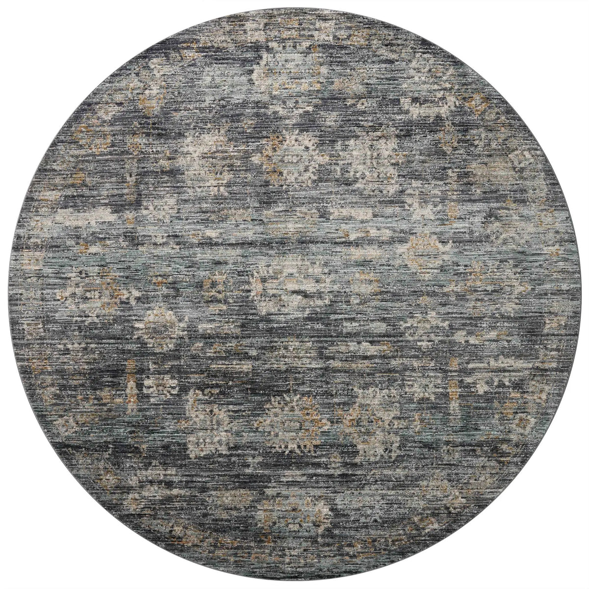 Katherine KES-04 Ink / Jade Area Rug by Jean Stoffer x Loloi