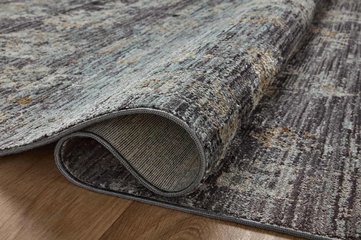 Katherine KES-04 Ink / Jade Area Rug by Jean Stoffer x Loloi