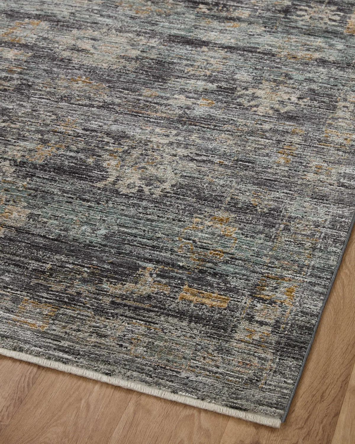 Katherine KES-04 Ink / Jade Area Rug by Jean Stoffer x Loloi