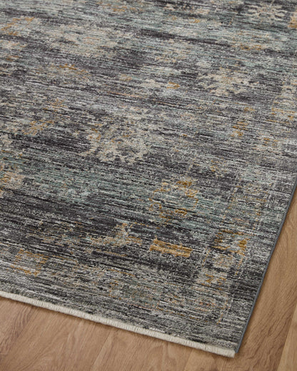 Jean Stoffer x Loloi Katherine KES-04 Ink / Jade Area Rug