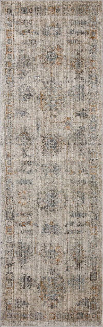 Katherine KES-04 Pebble / Ocean Area Rug by Jean Stoffer x Loloi