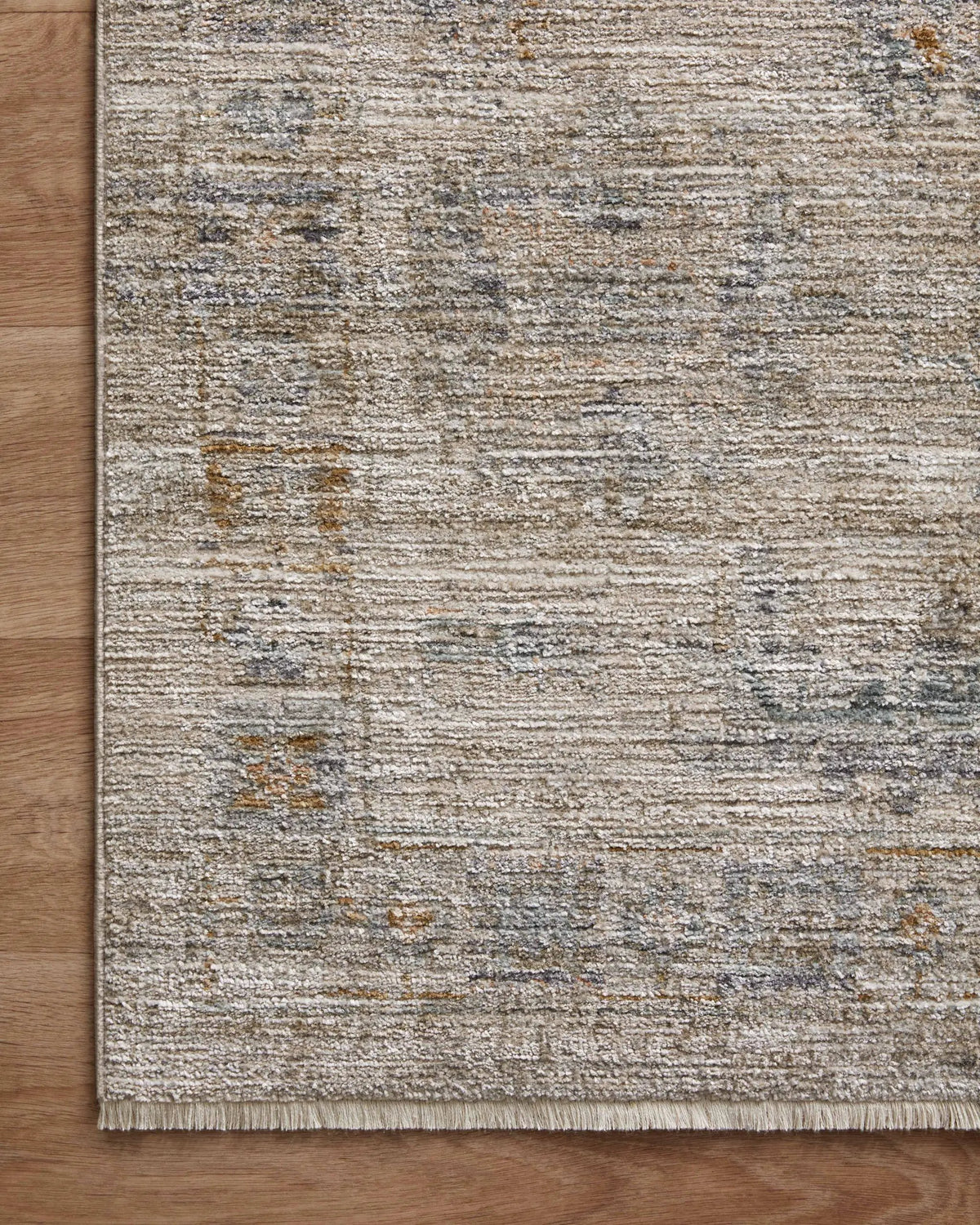 Katherine KES-04 Pebble / Ocean Area Rug by Jean Stoffer x Loloi