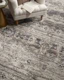 Jean Stoffer x Loloi Katherine KES-05 Graphite / Jade Area Rug