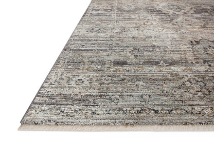 Jean Stoffer x Loloi Katherine KES-05 Graphite / Jade Area Rug