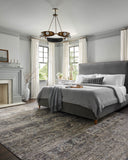 Jean Stoffer x Loloi Katherine KES-05 Graphite / Jade Area Rug