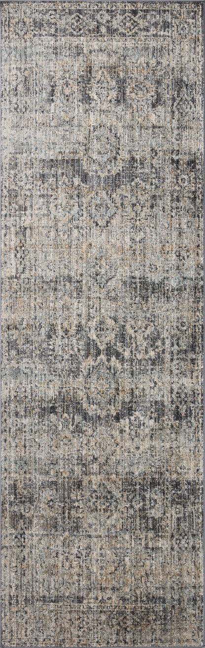 Jean Stoffer x Loloi Katherine KES-05 Graphite / Jade Area Rug
