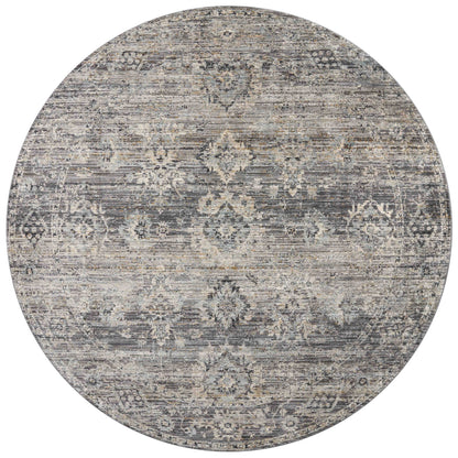 Jean Stoffer x Loloi Katherine KES-05 Graphite / Jade Area Rug