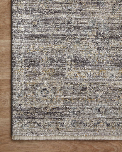 Jean Stoffer x Loloi Katherine KES-05 Graphite / Jade Area Rug
