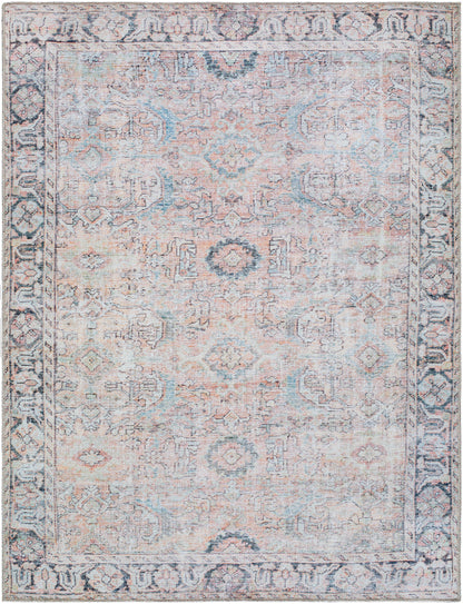 Surya Kemer KMR-2312 Tan Machine Washable Area Rug by LIVABLISS