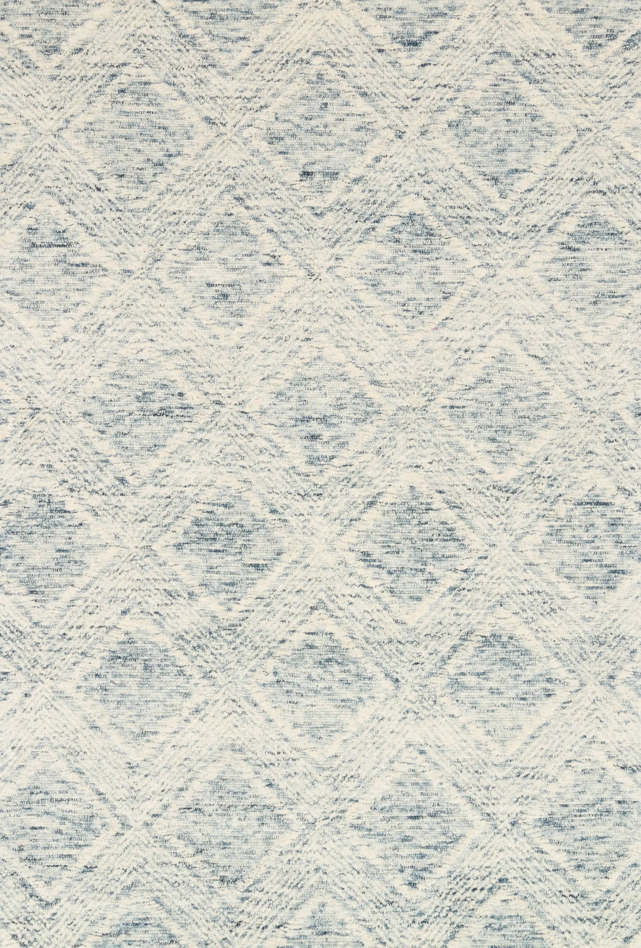 Kopa KO-07 Denim / Ivory Area Rug by Loloi