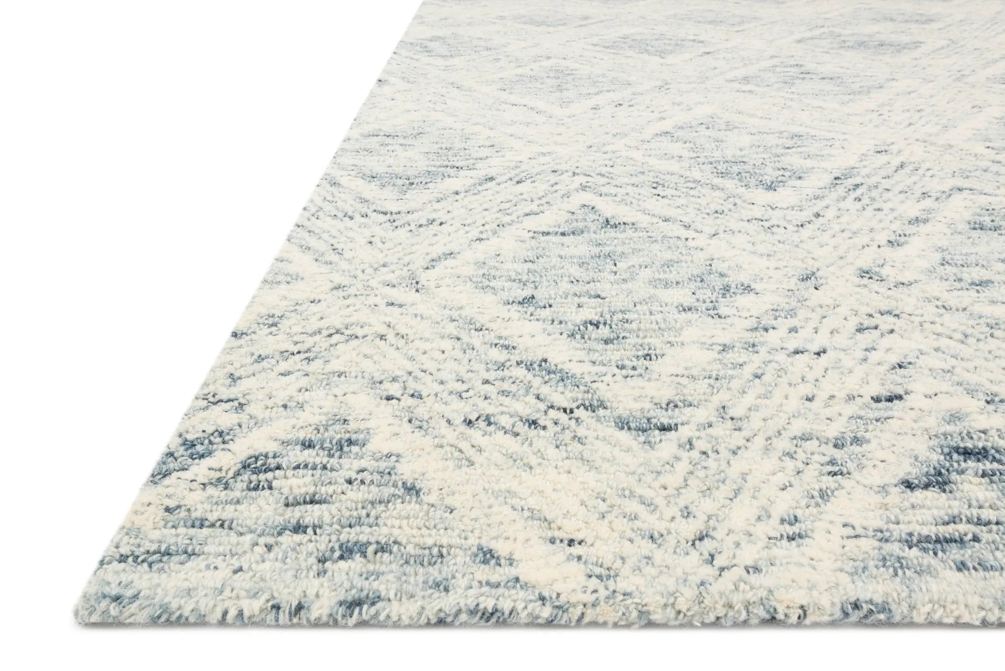 Kopa KO-07 Denim / Ivory Area Rug by Loloi