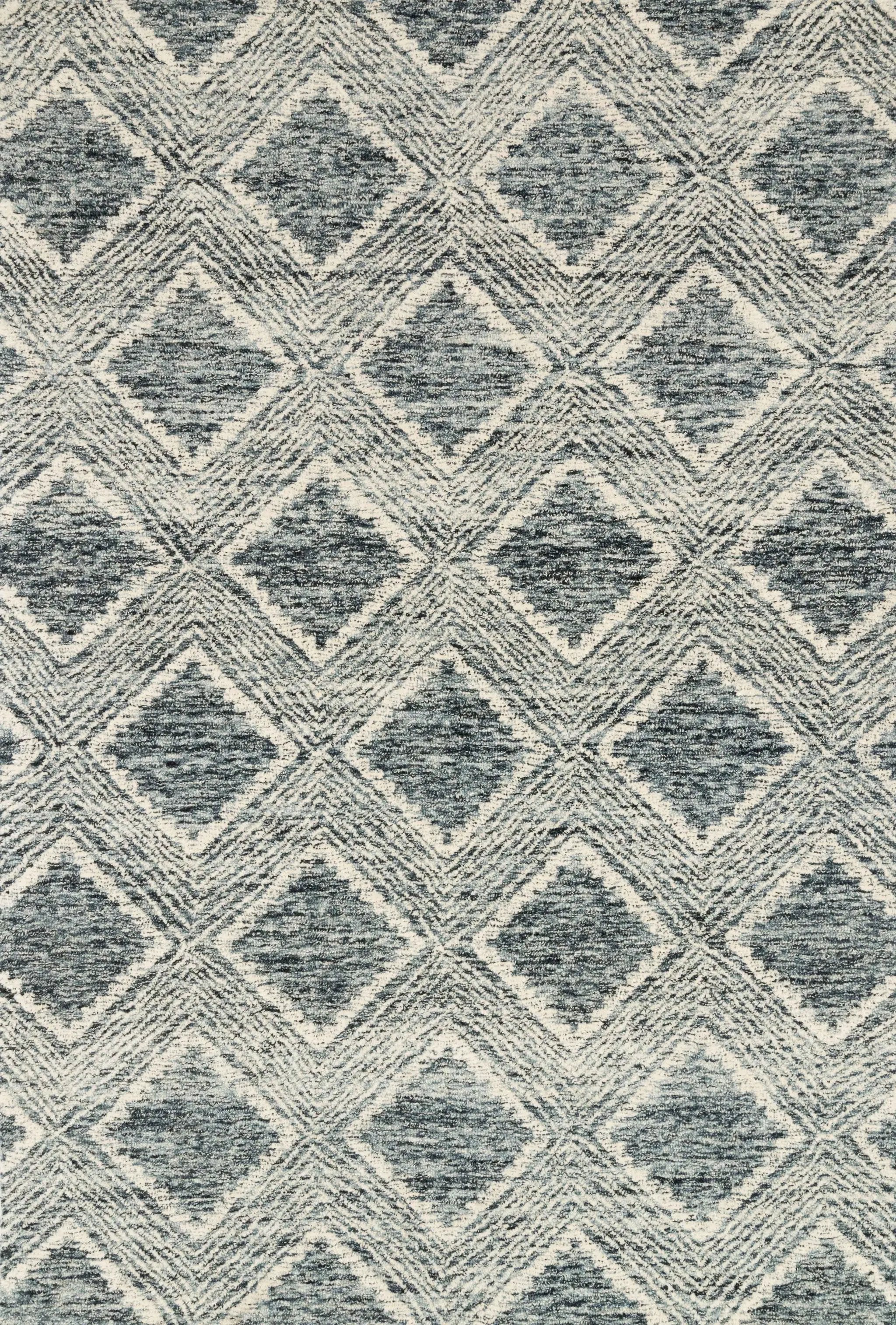 Kopa KO-07 Ink / Ivory Area Rug by Loloi