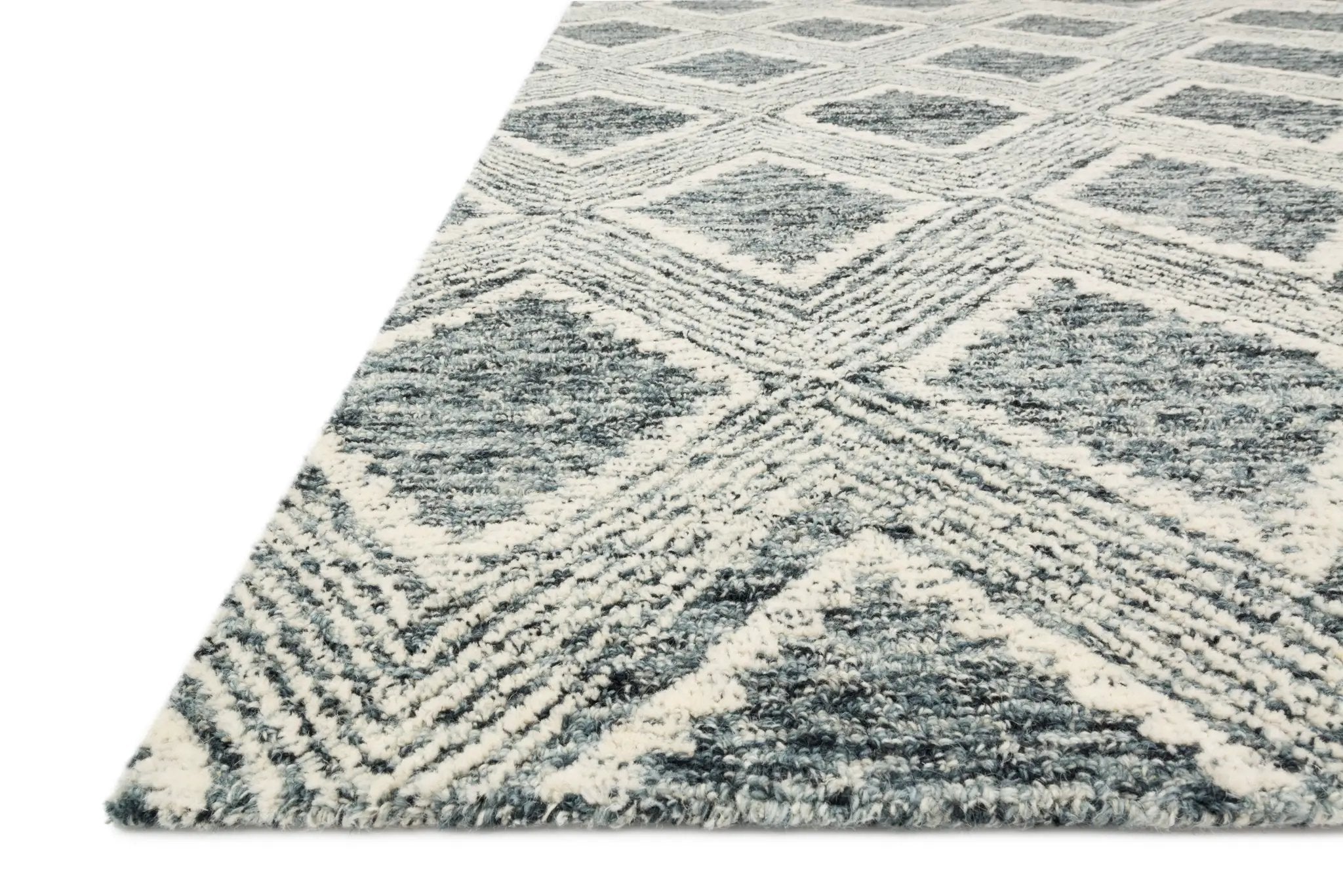 Kopa KO-07 Ink / Ivory Area Rug by Loloi