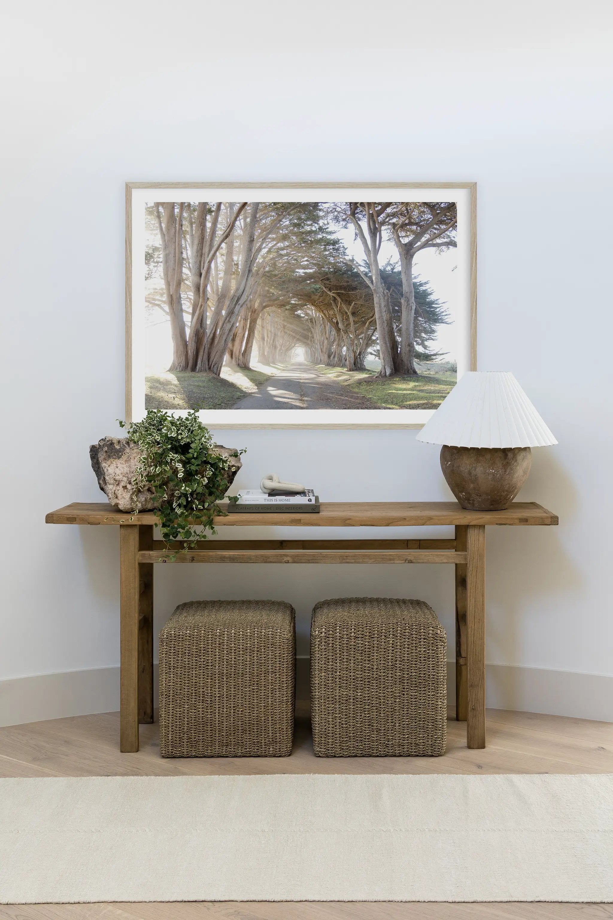 Koukila KOK-1 (Stitch) Ivory Area Rug by Pure Salt by Momeni