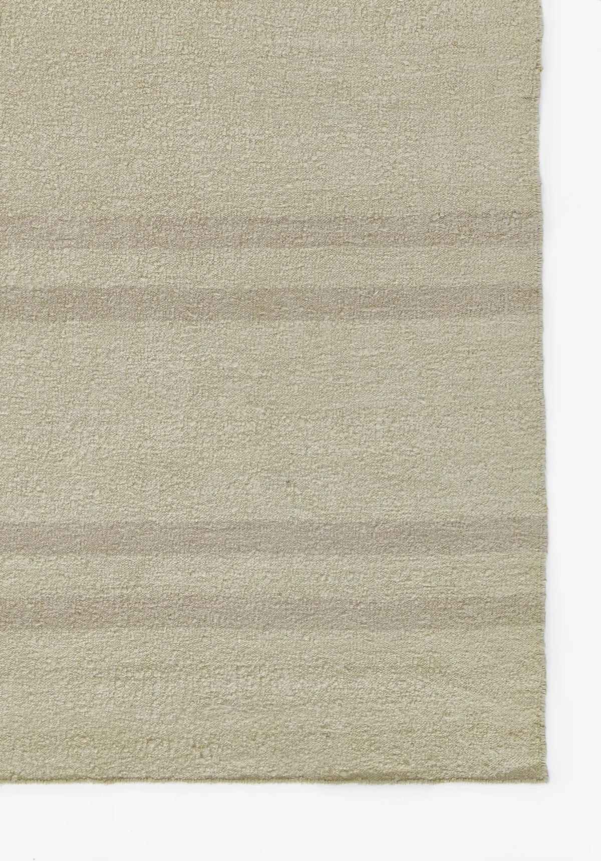 Koukila KOK-2 (Muted Stripe) Ivory Area Rug by Pure Salt by Momeni
