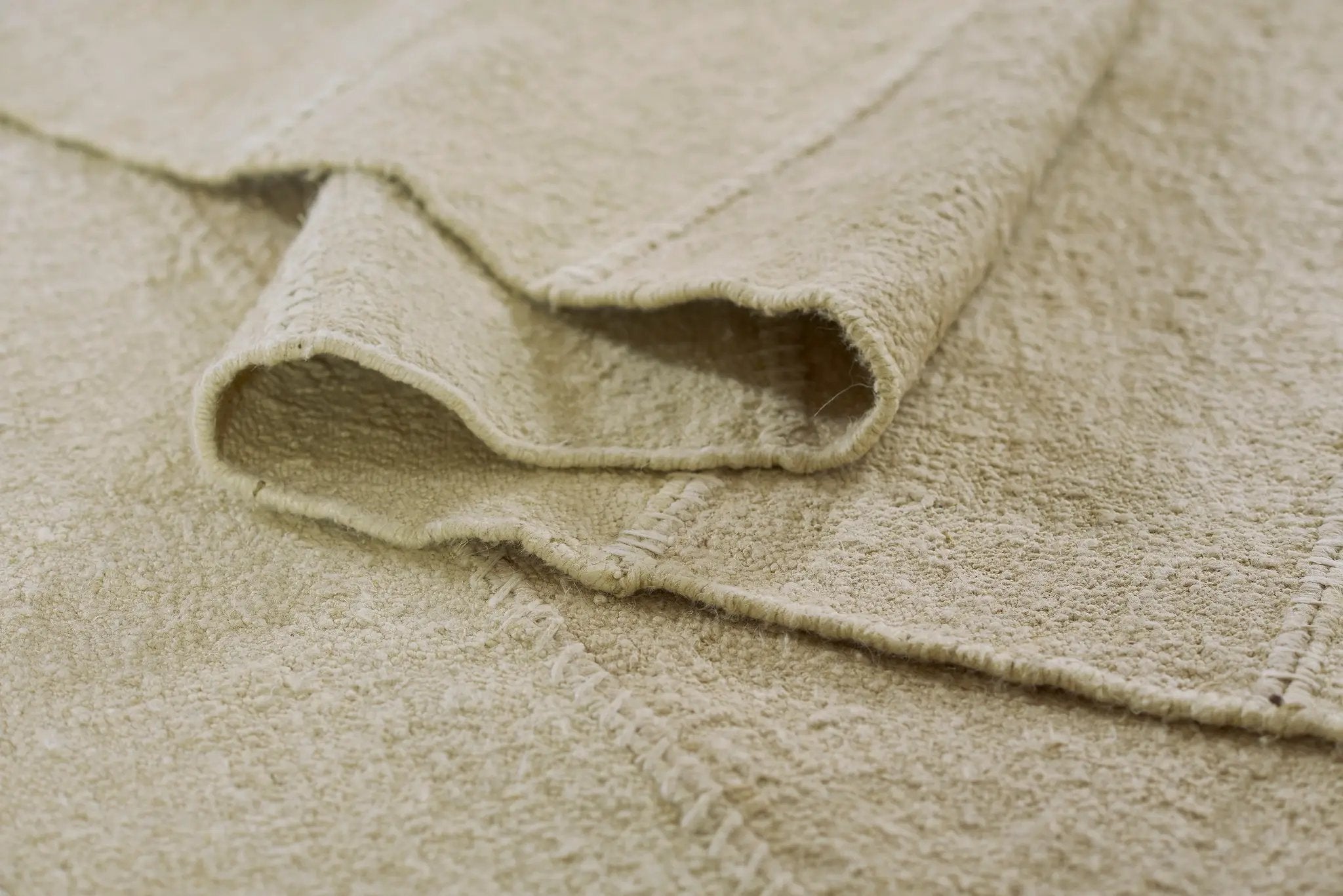 Koukila KOK-3 (Patch) Ivory Area Rug by Pure Salt by Momeni