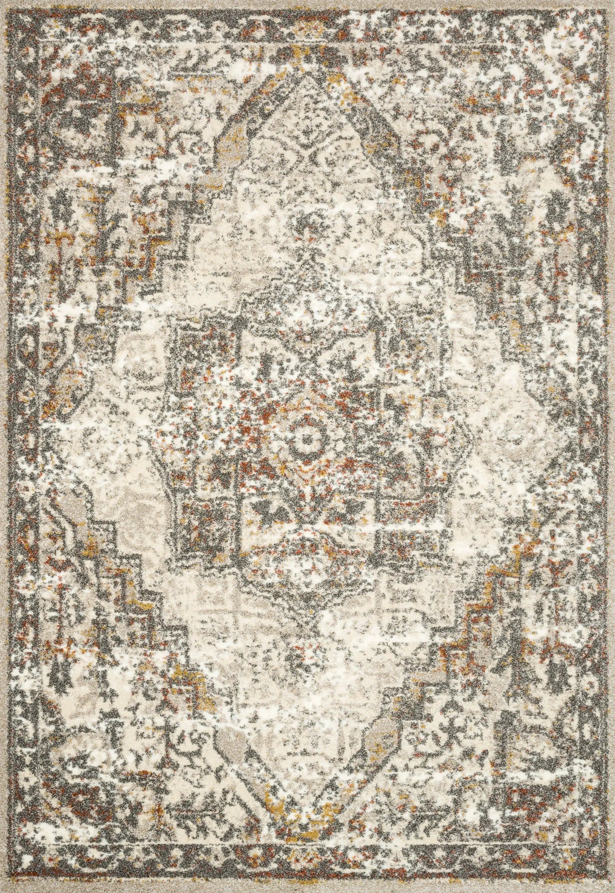 Landscape LAN-01 Sand / Graphite Area Rug by Loloi