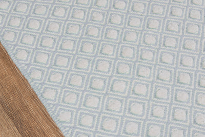 Erin Gates Langdon LGD-2 Blue Hand Woven Area Rug by Momeni