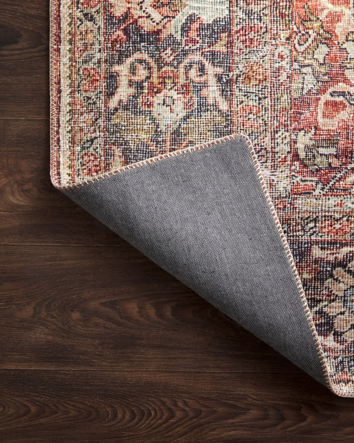 Layla LAY-02 Spice / Marine Area Rug by Loloi
