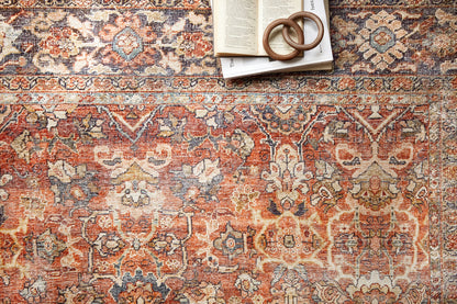 Loloi Layla LAY-02 Spice / Marine Area Rug