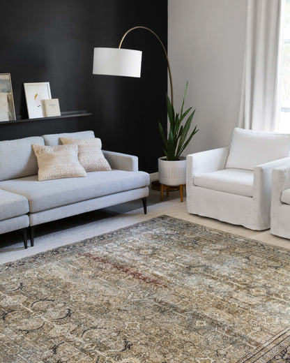 Loloi Layla LAY-03 Olive / Charcoal Area Rug