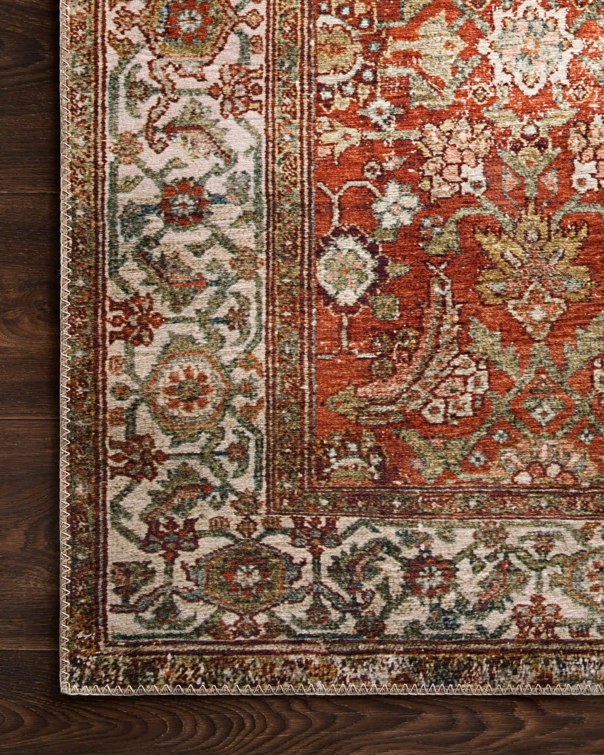 Layla LAY-05 Ocean / Multi Area Rug by Loloi