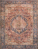 Loloi Layla LAY-08 Red / Navy Area Rug