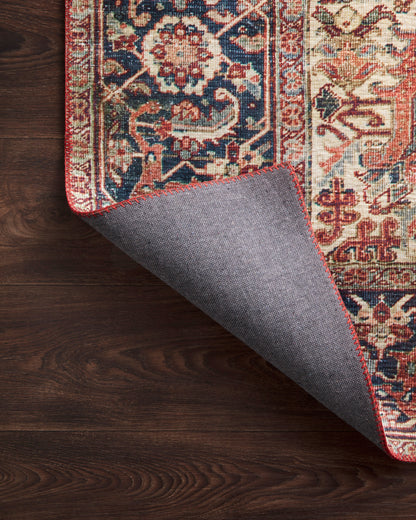 Loloi Layla LAY-08 Red / Navy Area Rug