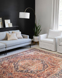 Loloi Layla LAY-08 Red / Navy Area Rug