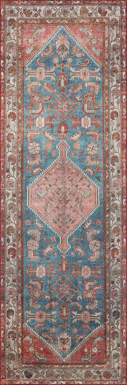 Loloi Layla LAY-10 Marine / Clay Area Rug