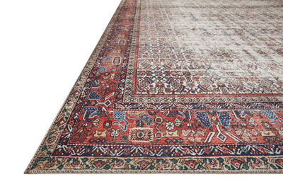 Loloi Layla LAY-12 Ivory / Brick Area Rug
