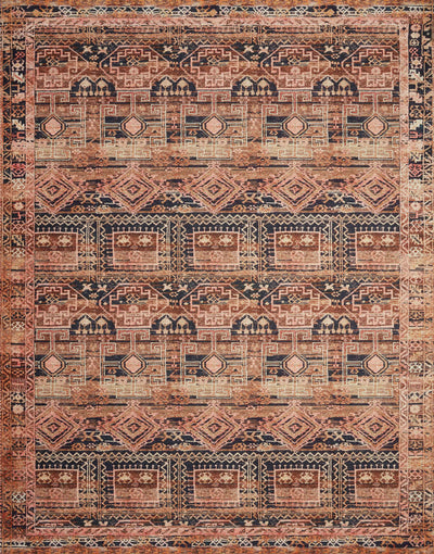 Loloi Layla LAY-14 Mocha / Blush Area Rug