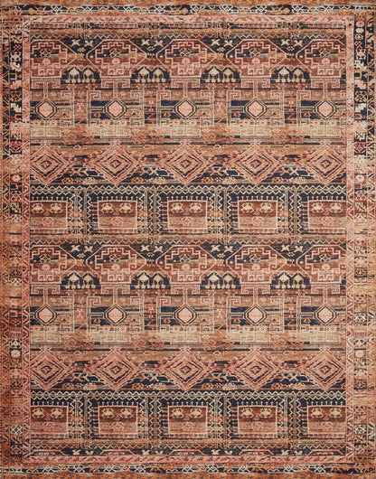 Loloi Layla LAY-14 Mocha / Blush Area Rug