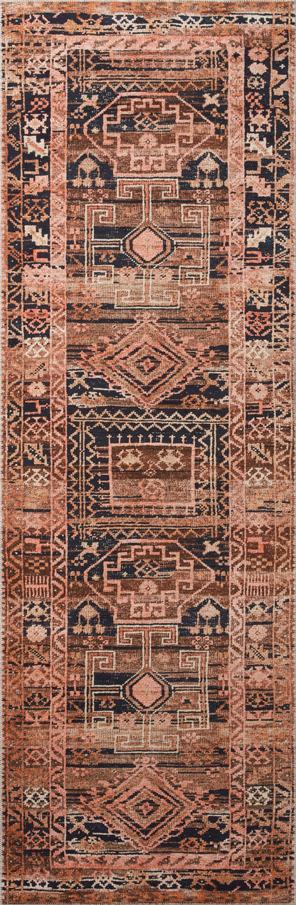 Loloi Layla LAY-14 Mocha / Blush Area Rug