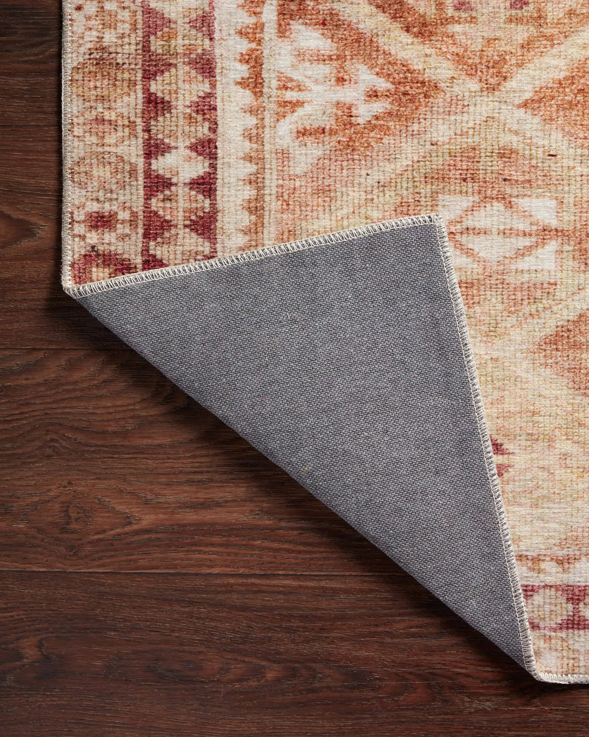 Layla LAY-16 Natural / Spice Area Rug by Loloi