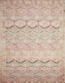 Loloi Layla LAY-17 Pink / Lagoon Area Rug