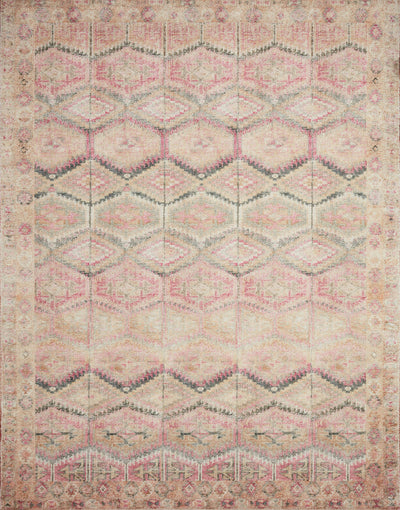 Loloi Layla LAY-17 Pink / Lagoon Area Rug